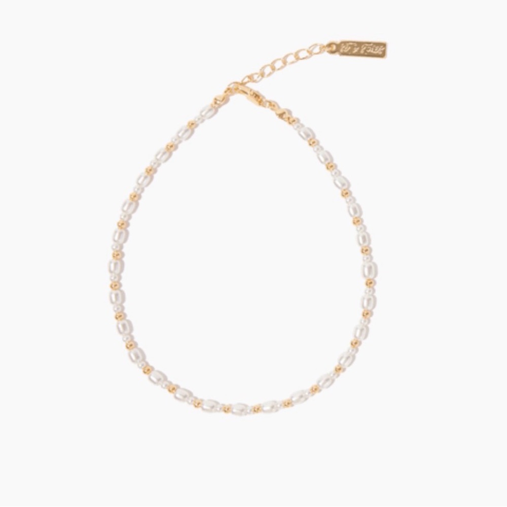 Set & Stones Gold Shelly Bracelet